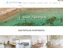 Tablet Screenshot of beach-aptlv.com